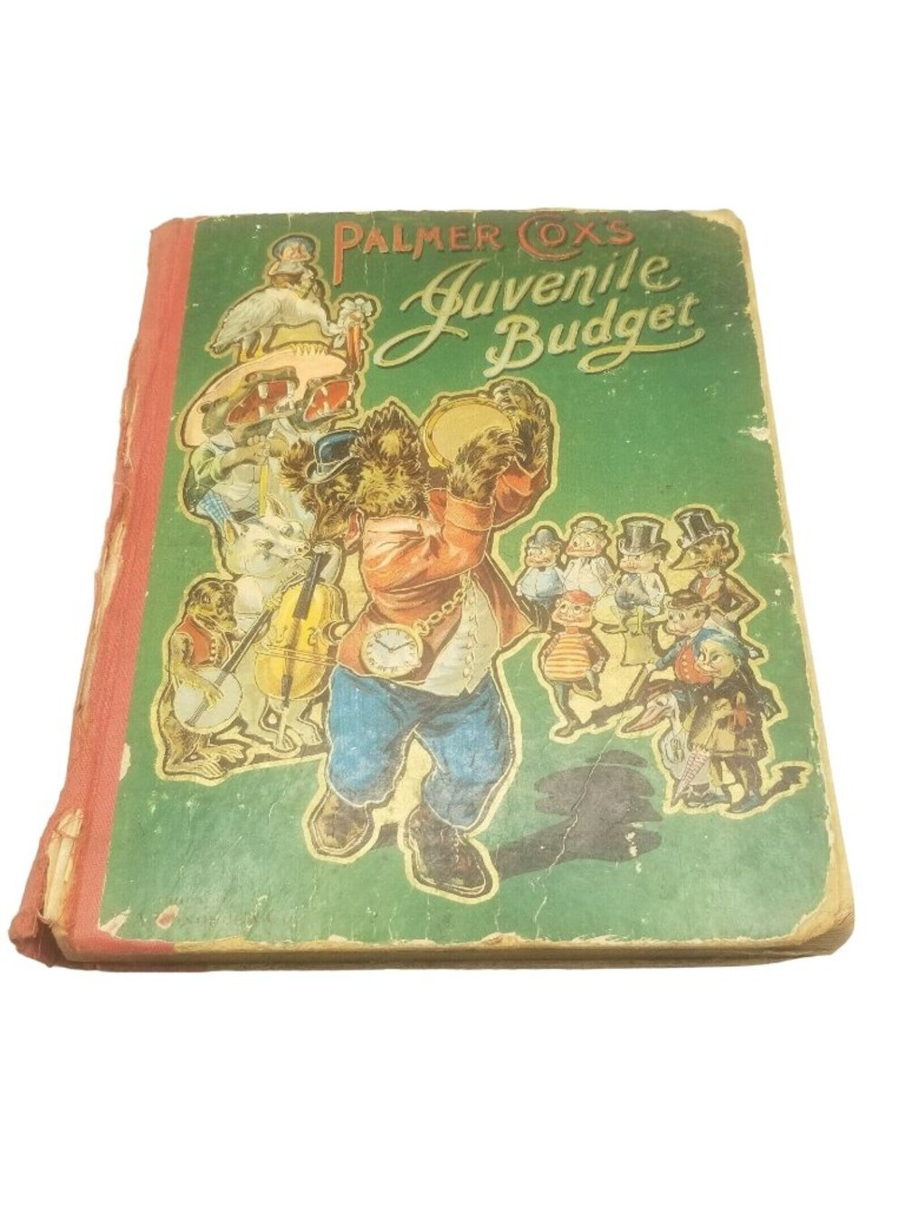 Palmer Coxs JUVENILE BUDGET Queer People with Paws Claws Childrens Book c1902
